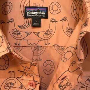 Patagonia Men's Organic Cotton Shirt - Peach